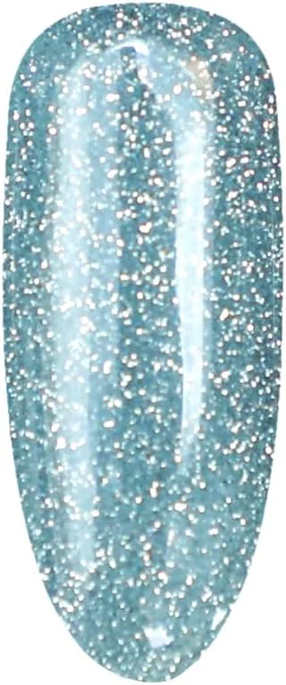 لاک ژل ناخن برانسون با درخشش فوق العاده، اکلیلی، با اثر میکرو الماس، لاک ژل UV LED، لاک ژل خیس شده، گرد و غبار جادویی پری، ژل تزئین ناخن اکلیلی 15 میلی لیتر BFD014