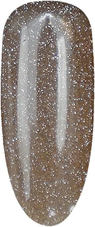 لاک ژل ناخن برانسون، درخشش فوق العاده، اکلیلی، با اثر الماس میکرو، لاک ژل یو وی ال ای دی، لاک ژل خیس، پودر پری جادویی، ژل تزئین ناخن 15 میلی لیتر BFD005