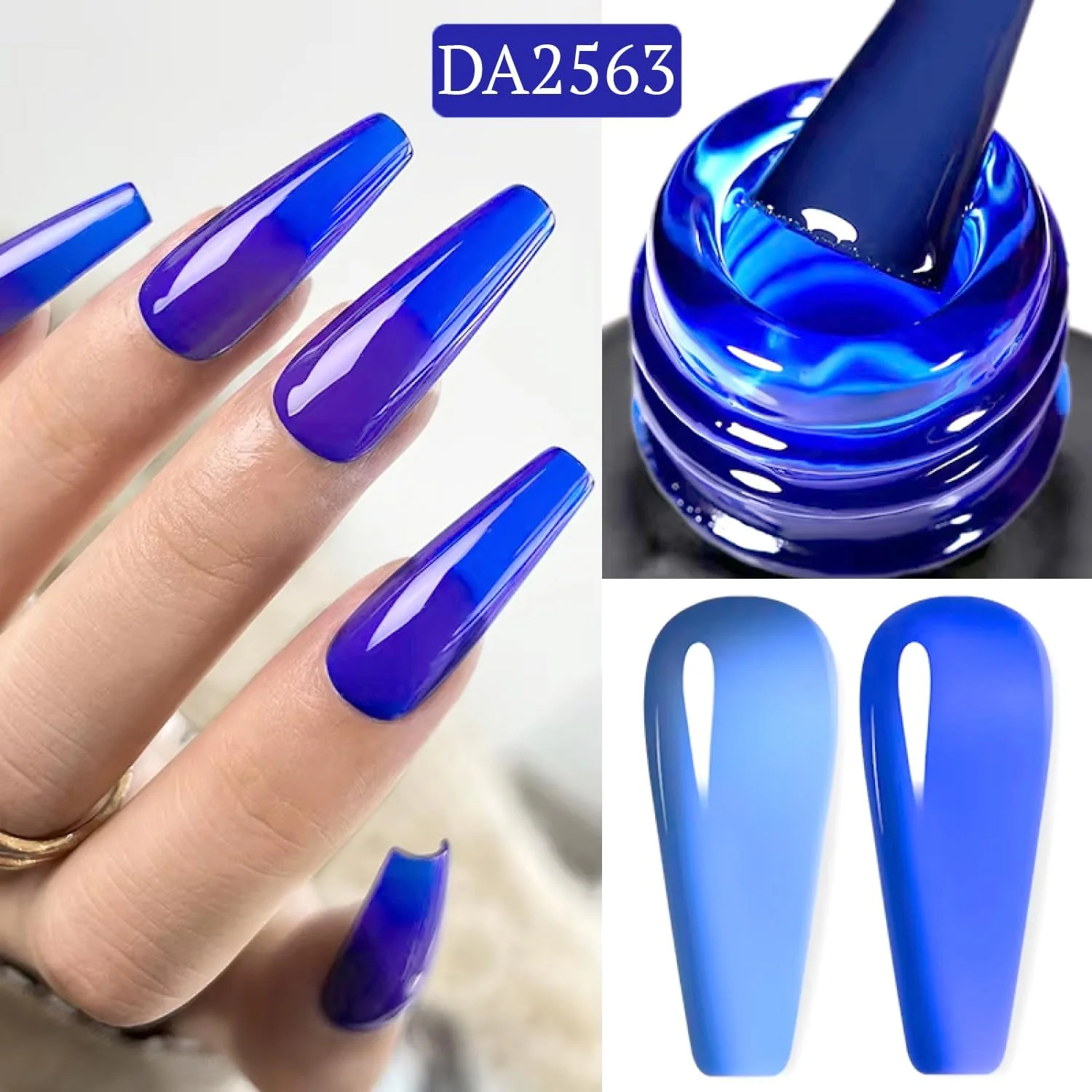 لاک ژل ژله ای 18 میلی لیتر – اثر شیشه ای شفاف، خیساندن با UV LED، ماندگاری طولانی، براقیت بالا، بدون تراشه، استفاده آسان، طراحی ناخن سالن DIY برای دختران و زنان – هدیه مانیکور پدیکور