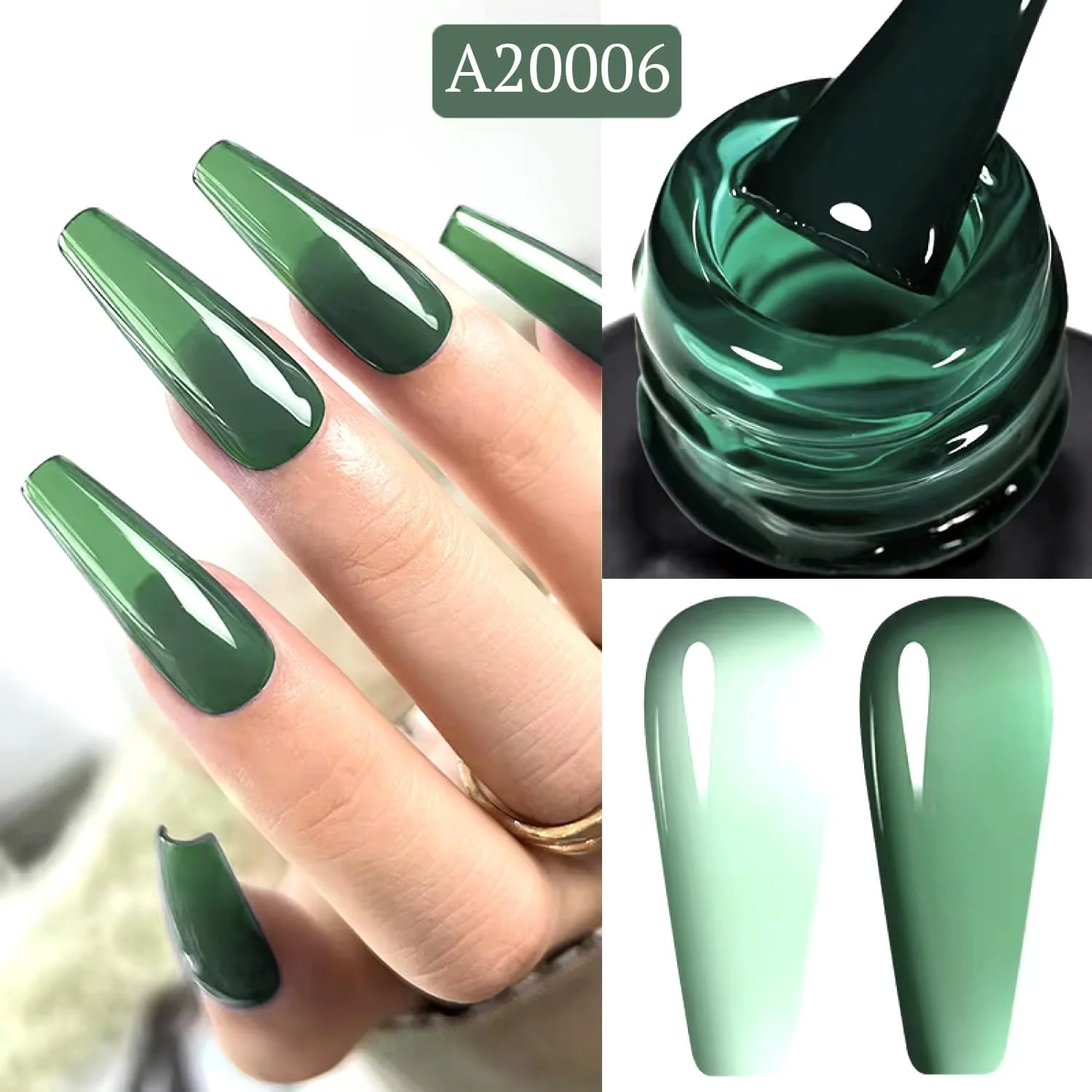 لاک ژل ژله ای 18 میل – اثر شیشه ای شفاف، خیساندن با UV LED، ماندگاری طولانی، براقیت بالا، بدون لب پر شدن، استفاده آسان، طراحی ناخن سالنی DIY برای دختران و زنان – هدیه مانیکور پدیکور لاک ژل ژله ای 18 میل – اثر شیشه ای شفاف، خیساندن با UV LED، ماندگاری طولانی، براقیت بالا، بدون لب پر شدن، استفاده آسان، طراحی ناخن سالنی DIY برای دختران و زنان – هدیه مانیکور پدیکور