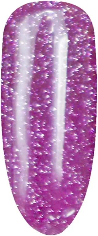 لاک ژل ناخن برانسون، درخشش فوق العاده، اکلیلی، با اثر الماس میکرو، لاک ژل UV LED، لاک ژل خیس، گرد جادویی پری، ژل تزئین ناخن 15 میلی لیتر BFD018