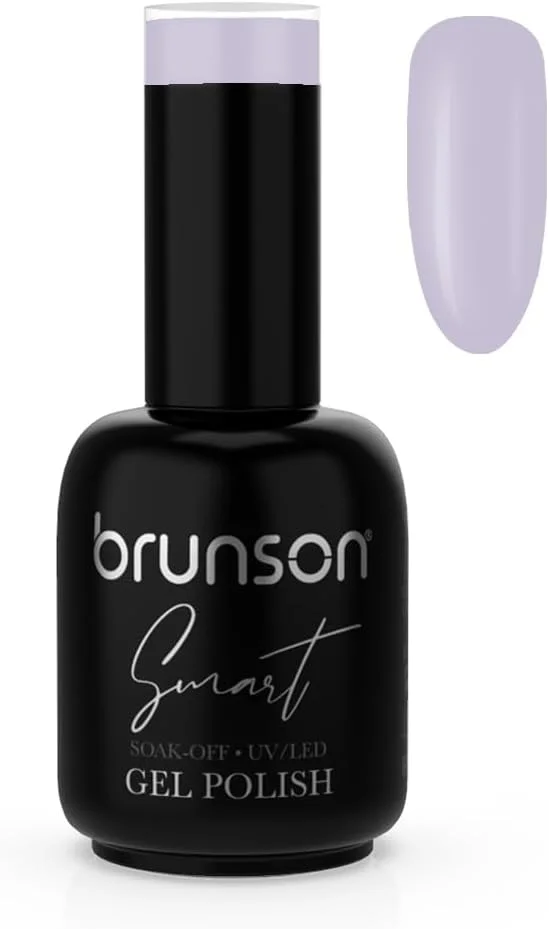 لاک ژل ناخن برونسون 18 میلی لیتر – لاک ژل یو وی ال ای دی با ماندگاری طولانی برای مانیکور حرفه ای و خانگی – براق، مقاوم در برابر لب پر شدن، استفاده آسان