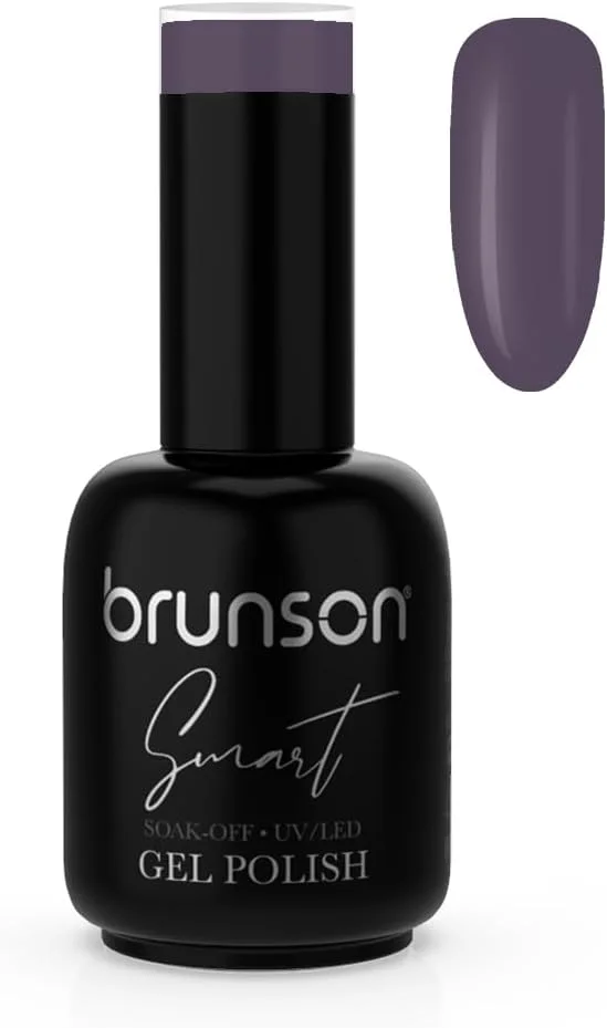 لاک ژل ناخن برونسون 18 میلی لیتر – لاک ژل یو وی ال ای دی با ماندگاری طولانی برای مانیکور حرفه ای و خانگی – براق، مقاوم در برابر لب پر شدن، استفاده آسان