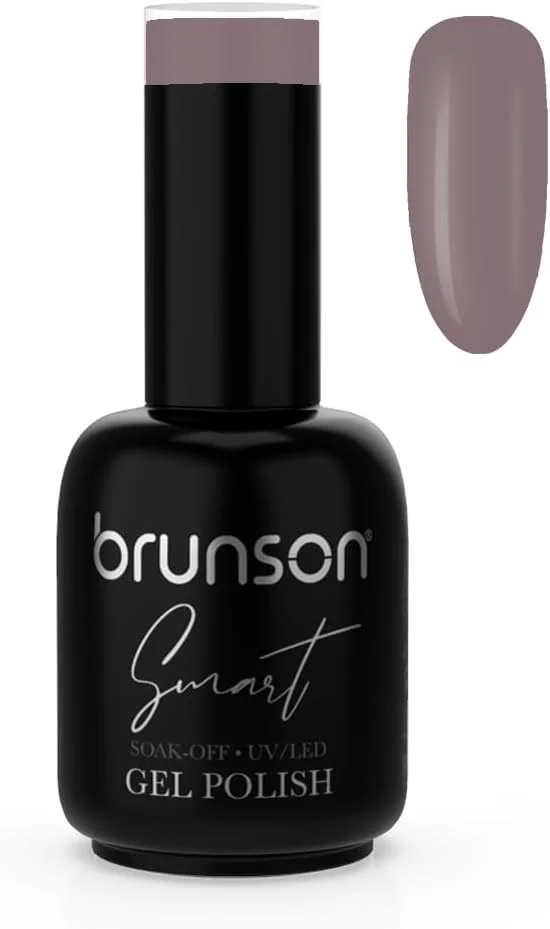لاک ژل ناخن برونسون 18 میلی لیتر – لاک ژل یو وی ال ای دی با ماندگاری طولانی برای مانیکور حرفه ای و خانگی – براق، مقاوم در برابر لب پر شدن، استفاده آسان