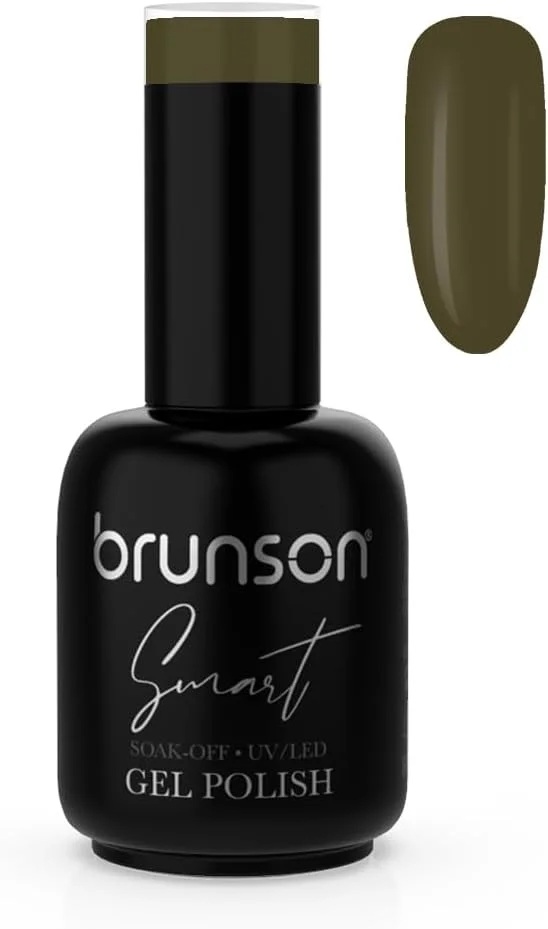 لاک ژل ناخن برونسون 18 میلی لیتر – لاک ژل UV LED با ماندگاری طولانی برای مانیکور حرفه ای و خانگی – براق، مقاوم در برابر لب پر شدن، استفاده آسان