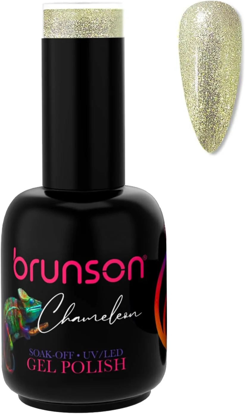 لاک ژل ناخن Brunson، لاک ژل UV LED، لاک ژل خیساندنی UV برای پدیکور، لاک ژل مانیکور، ست لاک ژل طراحی ناخن، مانیکور ژلی، تکنسین ناخن P6021B