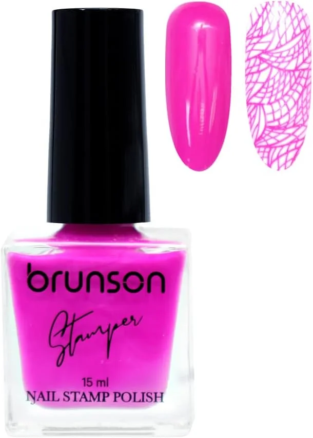 لاک مخصوص مهر ناخن برای طراحی ناخن، لاک ژل مهر ناخن، ژل UV برای صفحه مهر ناخن، لاک طراحی ناخن، ست مهر ناخن، چاپ مانیکور BNSTP005