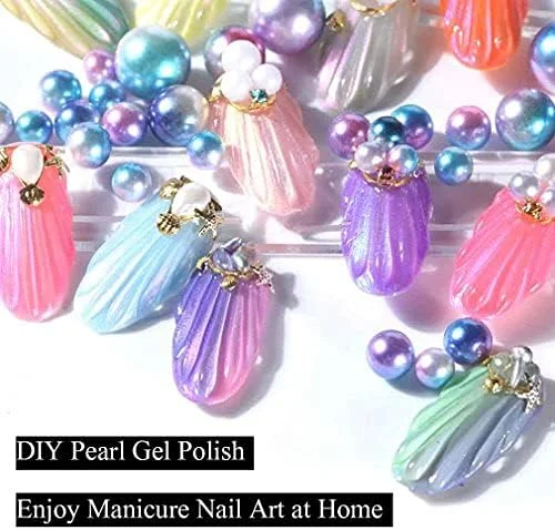 ست لاک ژل ناخن UV LED طراحی ناخن، لاک ژل مرواریدی، لاک ژل پری دریایی، مانیکور سالنی، لاک ژل نیمه دائمی، لاک ژل تزئینی، ست هدیه برای زنان، لاک ژل ناخن، لاک ژل UV LED