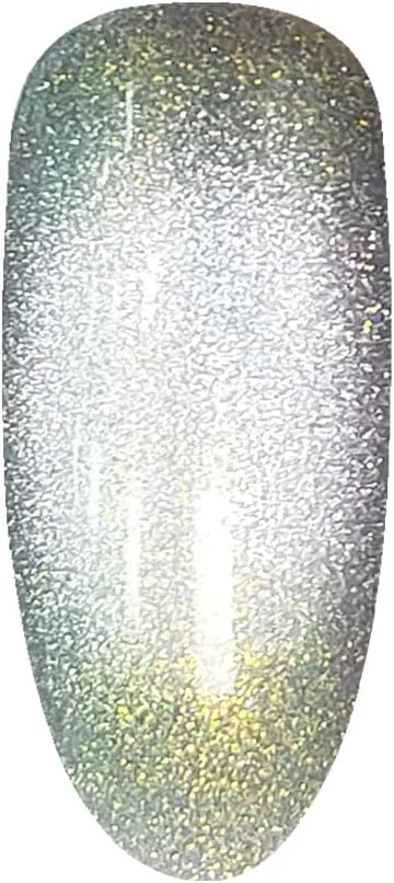 لاک ژل ناخن چشم گربه ای نه بعدی ستاره خوش شانس Brunson حجم 18 میلی لیتر - براق کننده هولوگرافیک، لاک ژل با ماندگاری طولانی، ژل خیساندنی UV/LED با کیفیت سالن برای استفاده آسان در طراحی ناخن (SF-A-BLS9D04, 18)