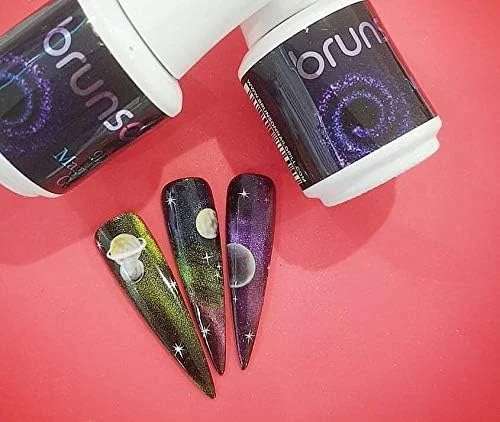 لاک ژل ناخن چشم گربه ای مغناطیسی 9D برونسون، لاک ژل UV LED، پرایمر، لاک ژل خیساندنی، ست طراحی ناخن چشم گربه ای رنگی 004 لاک ژل ناخن چشم گربه ای مغناطیسی 9D برونسون، لاک ژل UV LED، پرایمر، لاک ژل خیساندنی، ست طراحی ناخن چشم گربه ای رنگی 004