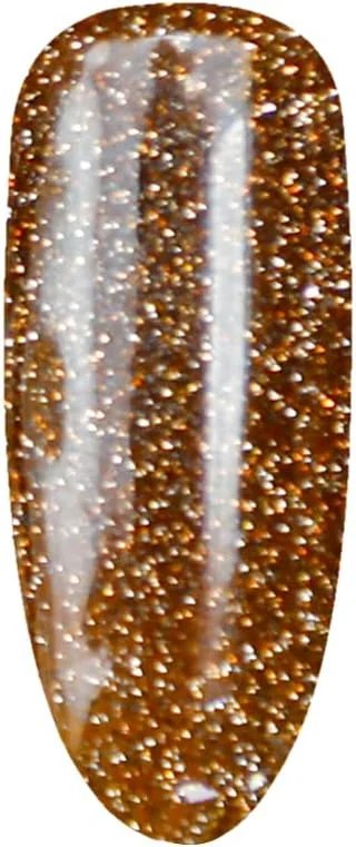 لاک ژل ناخن برانسون، درخشش فوق العاده، اکلیلی، با اثر الماس میکرو، لاک ژل UV LED، لاک ژل خیس، پودر پری جادویی، ژل تزئین ناخن، 15 میلی لیتر BFD016