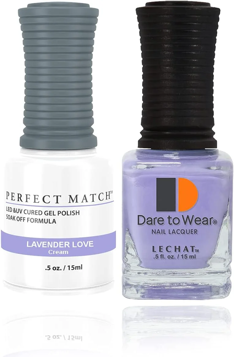 لاک ژل ژلیش، لاک ناخن ژلیش، لاک ژل یو وی ال ای دی، لاک ژل ناخن، لاک ژل مانیکور، لاک ژل طراحی ناخن، ست لاک ژل مانیکور، ریموور ژل ناخن - رنگ لوندر لاو PMS271