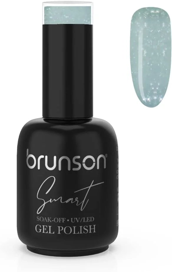 لاک ژل ناخن برانسون، لاک ژل یو وی/ال ای دی، لاک ژل ناخن با ماندگاری طولانی، مناسب برای مانیکور، طراحی ناخن در خانه، براق کننده، ست لاک ژل مانیکور، ژل هوشمند BSN217