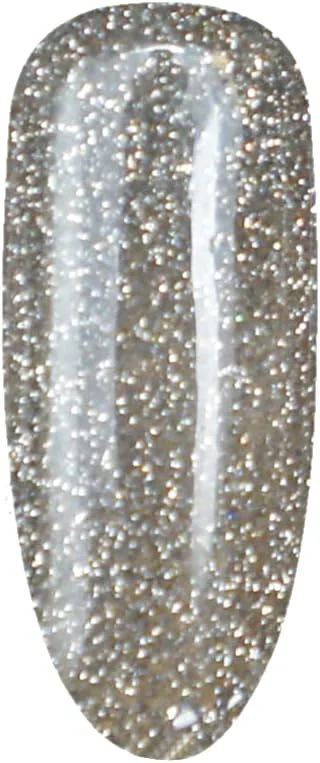 لاک ژل ناخن برانسون، براق کننده فوق العاده، اکلیلی، با اثر الماس میکرو، لاک ژل UV LED، لاک ژل خیس، گرد جادویی پری، ژل تزئین ناخن 15 میلی لیتر BFD013