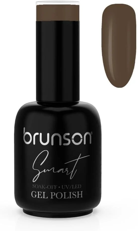 لاک ژل ناخن برونسون 18 میلی لیتر – لاک ژل یو وی ال ای دی با ماندگاری طولانی برای مانیکور حرفه ای و خانگی – براق، مقاوم در برابر لب پر شدن، استفاده آسان