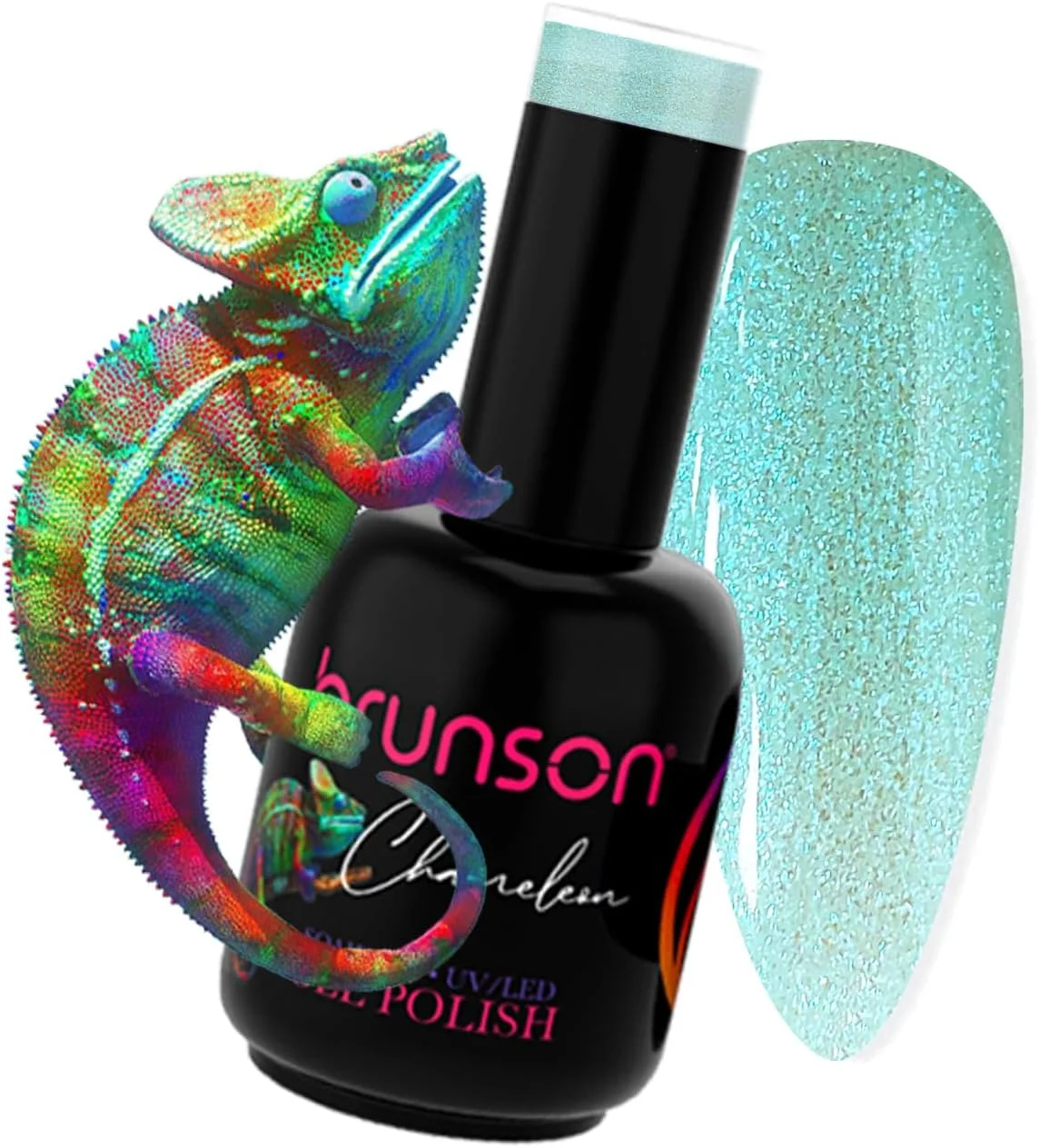 لاک ژل ناخن Brunson، لاک ژل UV LED، لاک ژل پدیکور UV، لاک ژل مانیکور، ست لاک ژل طراحی ناخن، از بین برنده ژل مانیکور P6017B