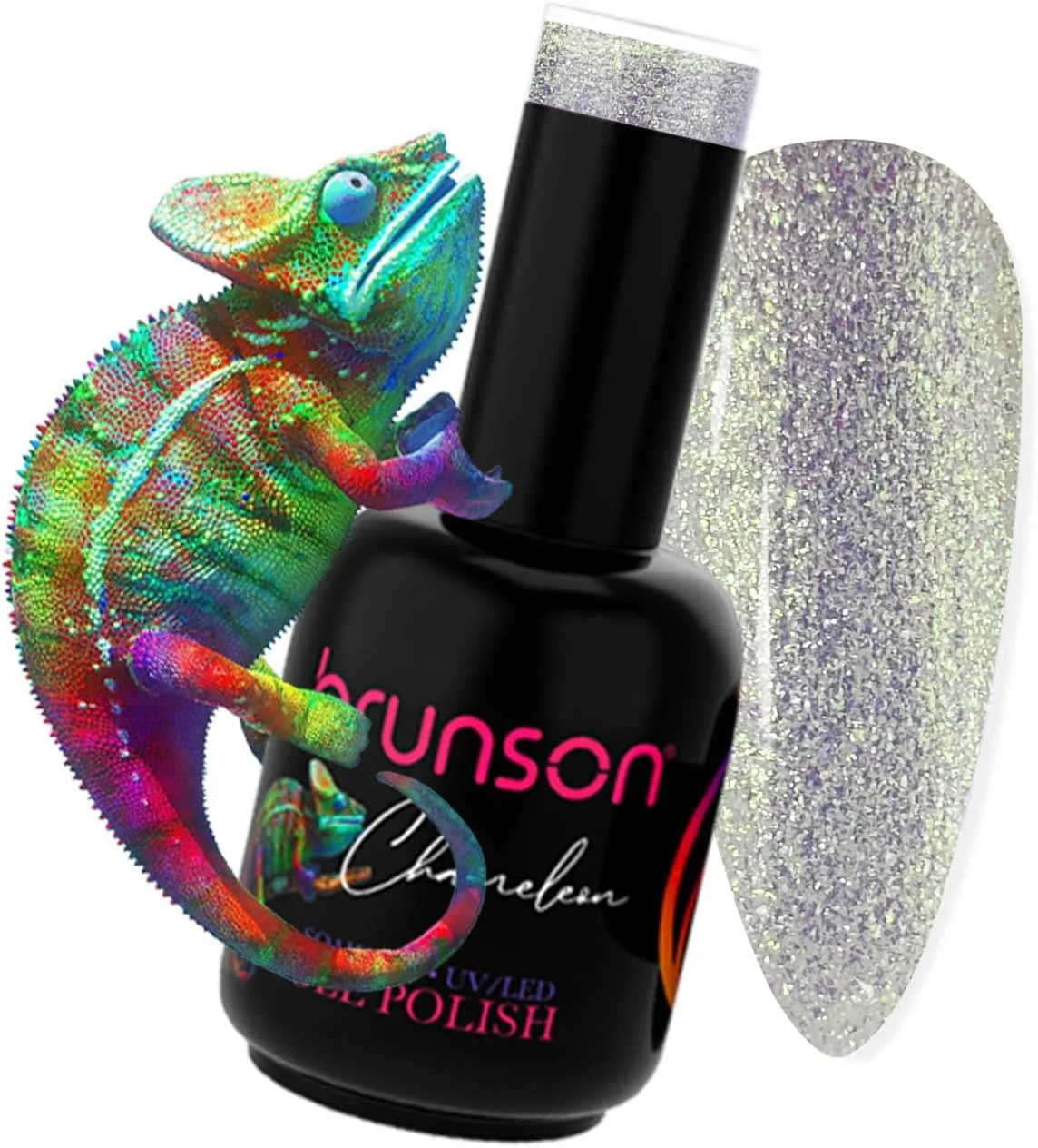 لاک ژل ناخن Brunson، لاک ژل UV LED، لاک ژل پدیکور UV، لاک ژل مانیکور، ست لاک ژل طراحی ناخن، مانیکور ژل ناخن P6019B