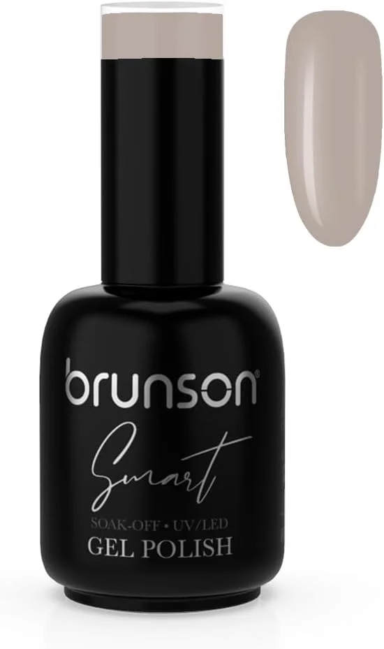 لاک ژل ناخن برونسون 18 میلی لیتر – لاک ژل یو وی ال ای دی با ماندگاری طولانی مناسب برای مانیکور حرفه ای و خانگی – براق، مقاوم در برابر لب پر شدن، استفاده آسان