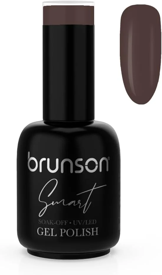 لاک ژل ناخن برونسون 18 میلی لیتر – لاک ژل UV LED با ماندگاری طولانی برای مانیکور حرفه ای و خانگی – براق، مقاوم در برابر لب پر شدن، استفاده آسان