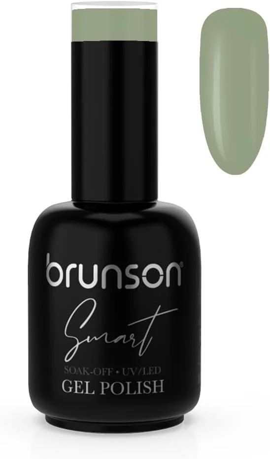 لاک ژل ناخن برونسون 18 میلی لیتر – لاک ژل یو وی ال ای دی با ماندگاری طولانی برای مانیکور حرفه ای و خانگی – براق، مقاوم در برابر لب پر شدن، استفاده آسان