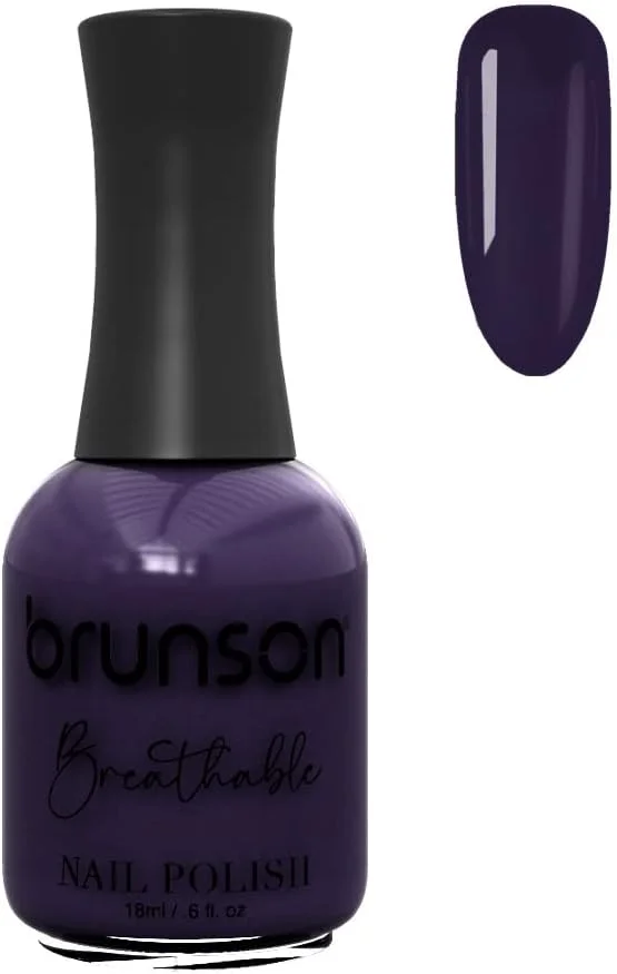 لاک ناخن قابل تنفس برونسون، لاک ناخن حلال، مناسب وضو، خشک شدن سریع، وگان، ماندگاری طولانی اما به راحتی جدا می شود، سازگار با محیط زیست، ارگانیک، براق، پایه آب، 18 میلی لیتر BH149