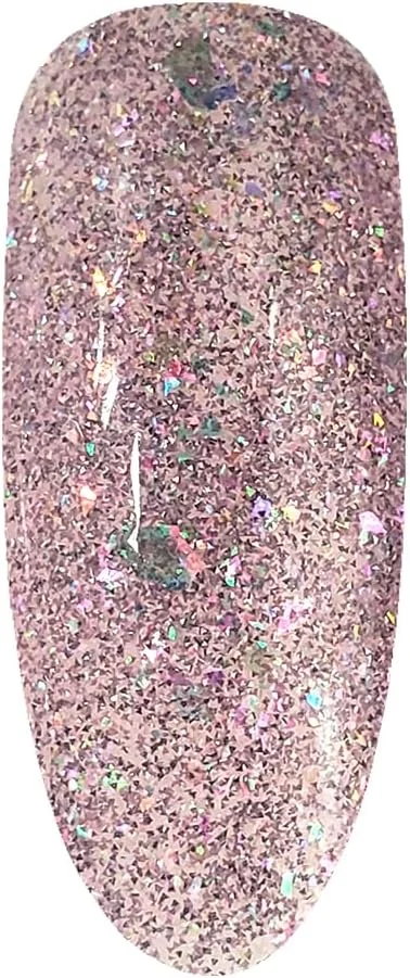 لاک ژل ناخن 18 میل Brunson - لاک ژل اکلیلی Rainboleon، خشک شدن با UV/LED - ماندگاری طولانی، درخشش بالا، فرمول حرفه ای برای طراحی ناخن خیره کننده BRGG12 (BRGG04, 15)