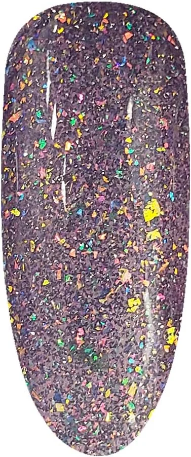 لاک ژل ناخن 18 میل Brunson - لاک ژل اکلیلی Rainboleon، خشک شدن با UV/LED - ماندگاری طولانی، درخشش بالا، فرمول حرفه ای برای طراحی ناخن خیره کننده BRGG12 (BRGG08, 15)