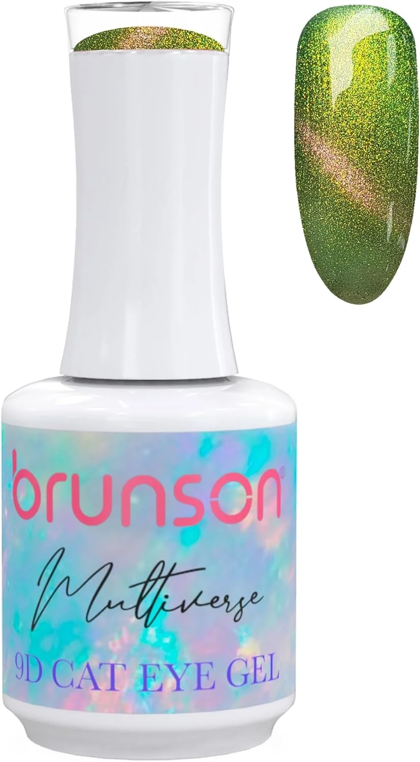 لاک ژل ناخن چشم گربه ای 18 میل، لاک ژل چشم گربه ای 9 بعدی Brunson Multiverse با اثر کهکشانی، لاک ژل مغناطیسی UV LED، ماندگاری طولانی - لاک ناخن براق برای طراحی ناخن (SF-A-BM9D19, 18) لاک ژل ناخن چشم گربه ای 18 میل، لاک ژل چشم گربه ای 9 بعدی Brunson Multiverse با اثر کهکشانی، لاک ژل مغناطیسی UV LED، ماندگاری طولانی - لاک ناخن براق برای طراحی ناخن (SF-A-BM9D19, 18)