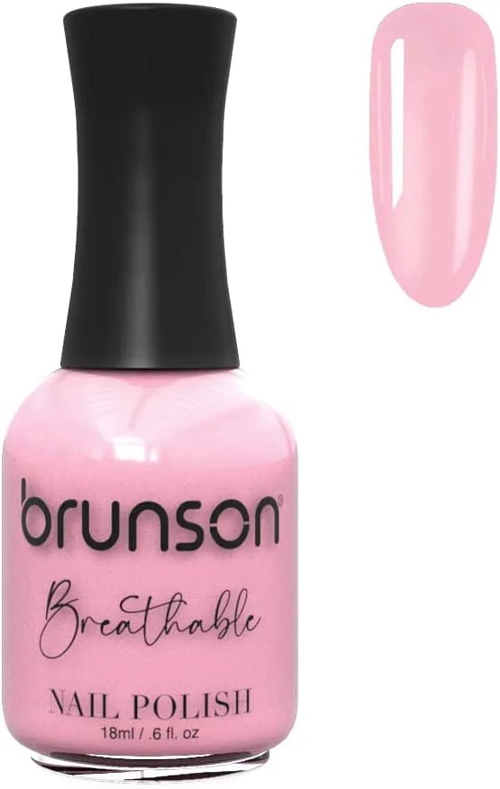 لاک ناخن قابل تنفس برونسون، لاک ناخن حلال، مناسب وضو، خشک شدن سریع، وگان، ماندگاری طولانی، لایه برداری آسان، سازگار با محیط زیست، ارگانیک، براق، بر پایه آب، لاک ناخن 18 میلی لیتر BH172