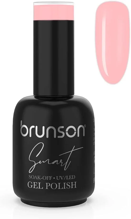 لاک ژل ناخن برانسون، لاک ژل با ماندگاری طولانی، مناسب استفاده با لامپ UV/LED، مناسب طراحی ناخن در خانه، با درخشندگی بالا، مدل BSM060