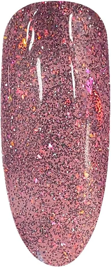 لاک ژل ناخن 18 میل Brunson - لاک ژل اکلیلی Rainboleon، خشک شدن با UV/LED - ماندگاری طولانی، درخشش بالا، فرمول حرفه ای برای طراحی ناخن خیره کننده BRGG12 (BRGG06, 15)