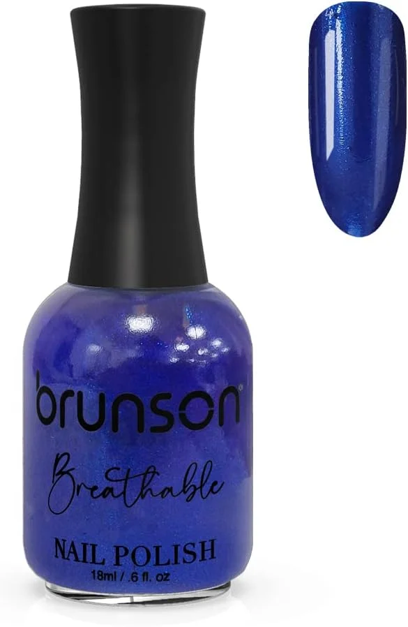 لاک ناخن گیاهی برانسون با قابلیت تنفس، نفوذپذیر در برابر آب و هوا برای ناخن های سالم | لاک ناخن حلال 18 میلی لیتر BH312