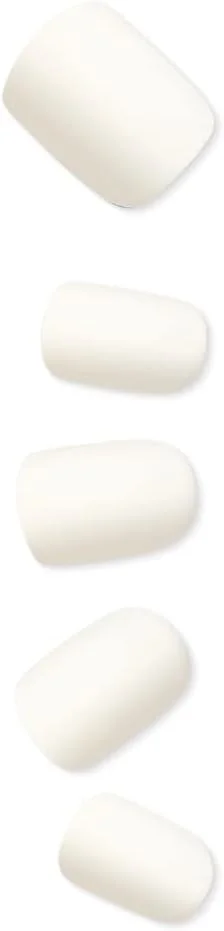 ناخن مصنوعی چسبی رنگی KISS imPRESS، Brie - طول کوتاه، مات، مانیکور رنگ ثابت بدون لاک، شامل پد آماده سازی، سوهان کوچک، چوب مانیکور و 30 ناخن مصنوعی