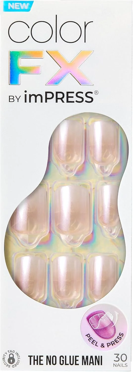 ناخن مصنوعی چسبی imPRESS KISS Color FX Connection، بسته 30 عددی - بدون نیاز به چسب