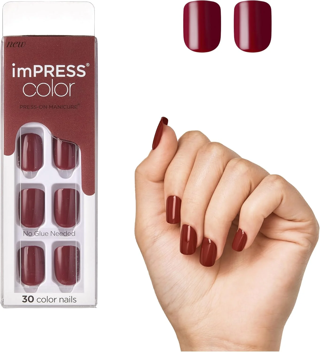 ناخن مصنوعی چسبی ایمپرس - رنگ اسپرس یور سلف Kimc012C