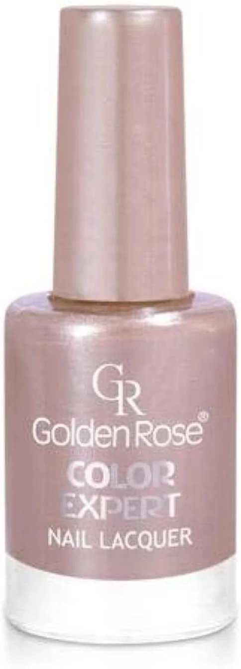 لاک ناخن گلدن رز کالر اکسپرت شماره 33، رنگ صورتی متالیک
