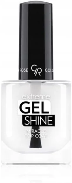 لاک ژل براق کننده و خشک کننده سریع گلدن رز، با ماندگاری طولانی