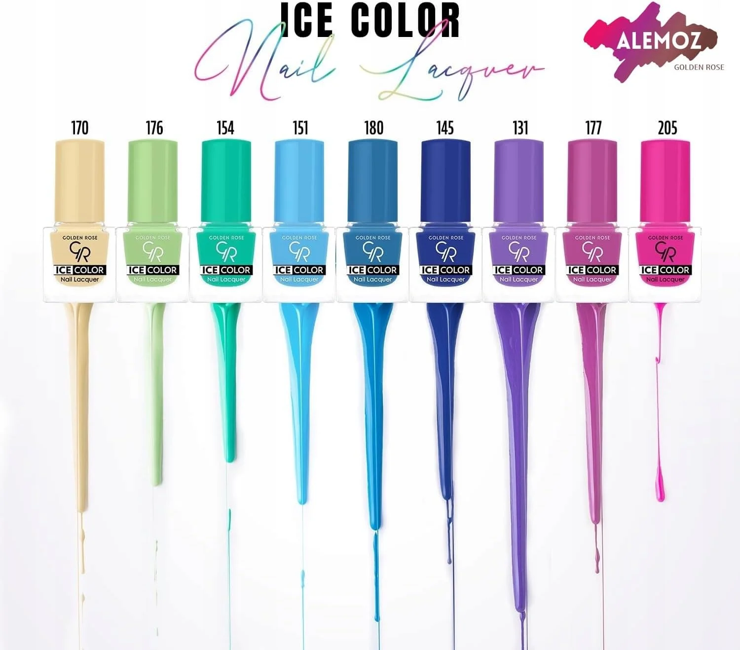 لاک ناخن گلدن رز مدل Ice Color شماره ۱۰۳