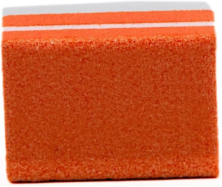 بافر ناخن حرفه ای 50 عددی کوچک برای طراحی ناخن - ناخن های با کیفیت سالنی در خانه | (نارنجی)