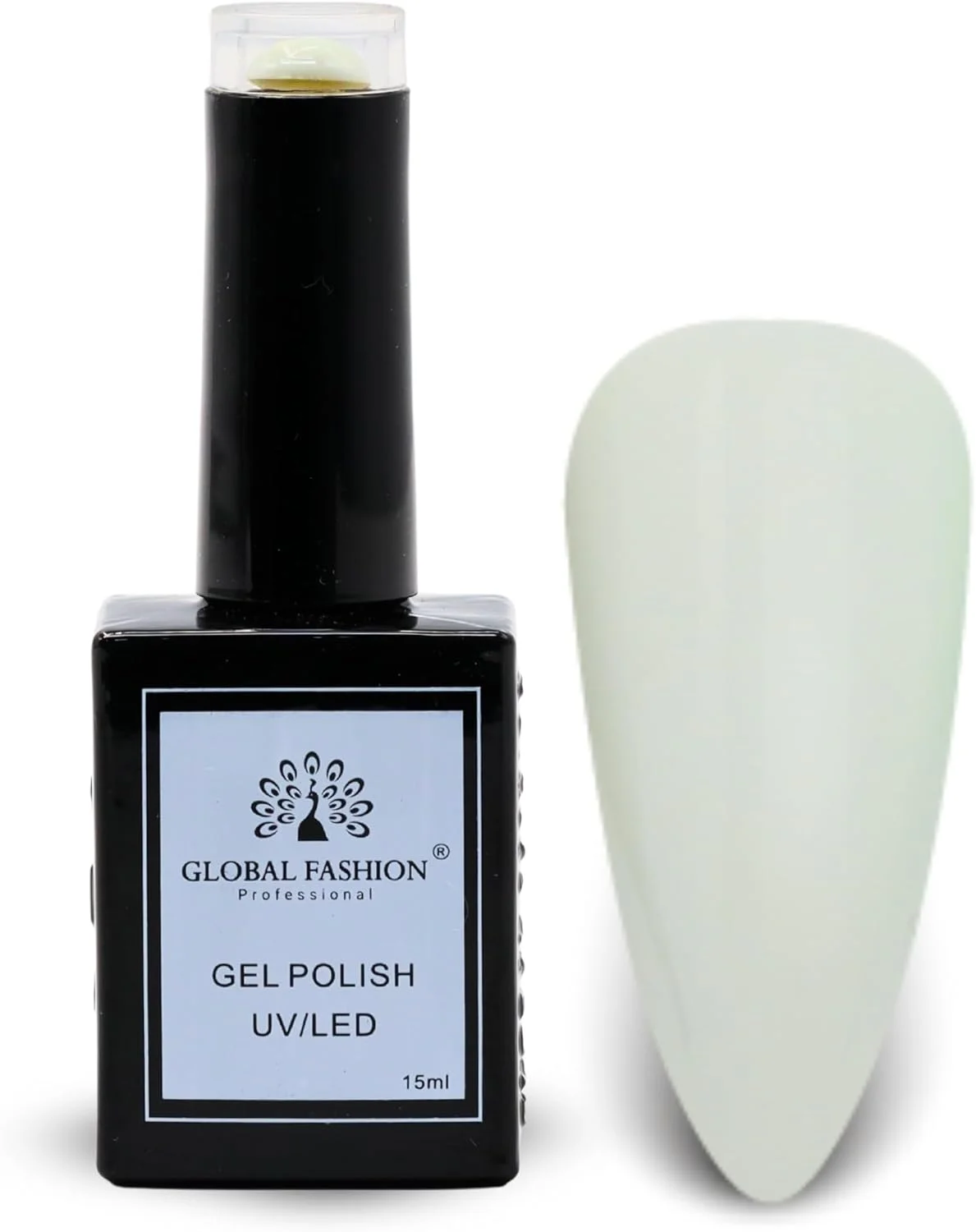 ست لاک ژل کالکشن مرکبات گلوبال فشن (91–96) – 6 رنگ بادوام، براق و مقاوم در برابر لب پر شدن برای نوجوانان و حرفه ای ها – کیت لاک ژل یو وی/ال ای دی (95-نجوای فرشته-1p، 15ml)