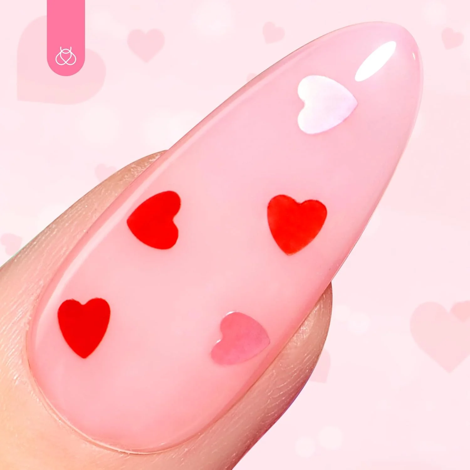 لاک ژل ناخن بیتلز مدل اکلیلی - TC019