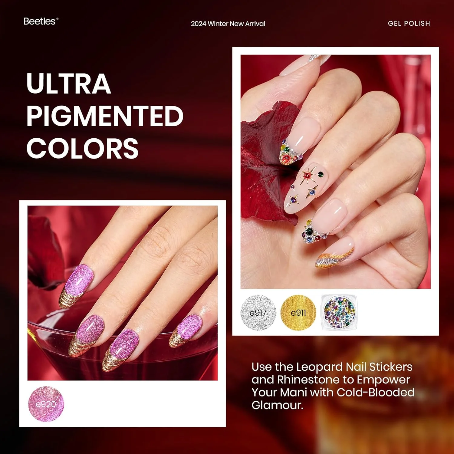 ست لاک ژل بیتلز، چشم گربه ای اکلیلی، 20 رنگ، بهار-تابستان، با چسب رنگین کمانی، نگین، بیس براق و مات، کالکشن همسر مافیا، هدیه برای تمام فصول