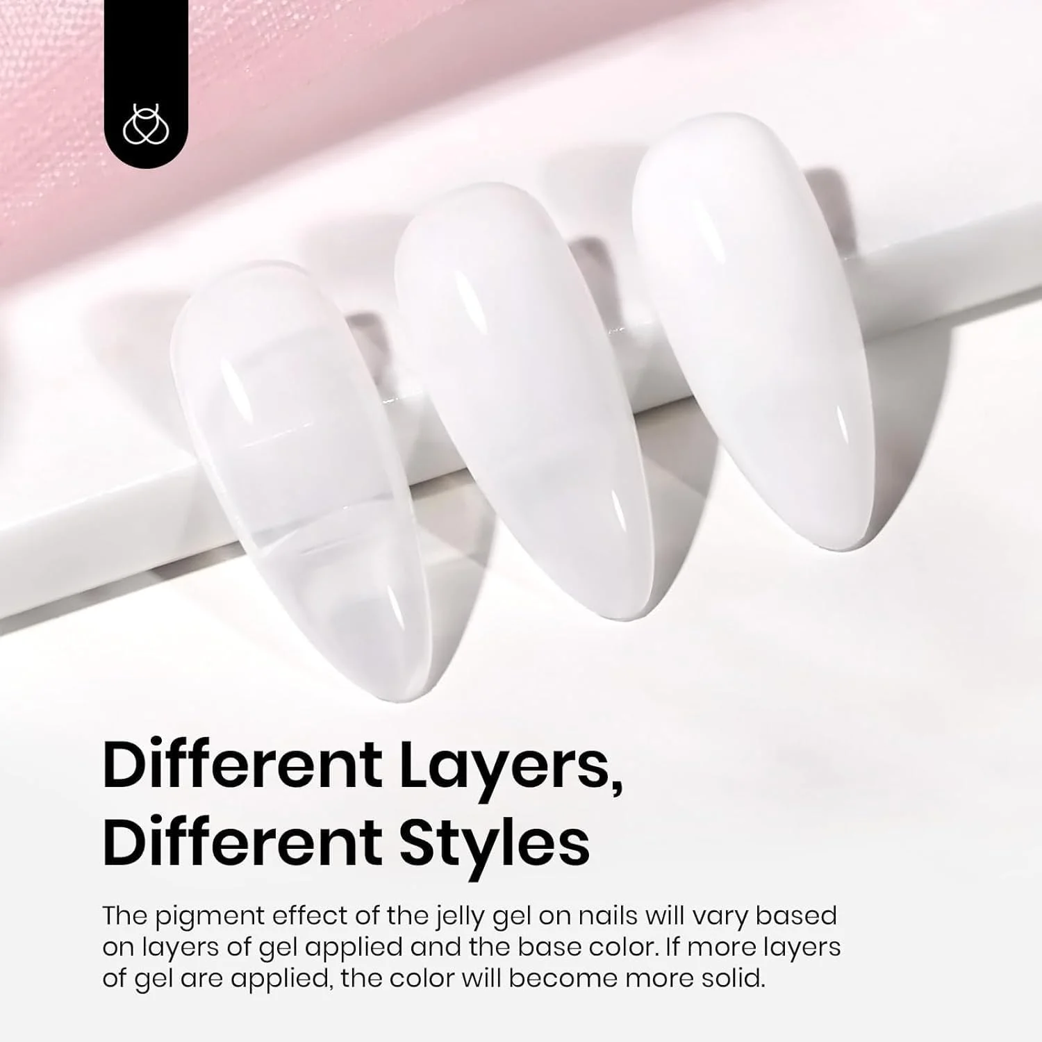 لاک ژل ناخن UV Beetles - 15 میل سفید شیری، 2 عدد لامپ LED ناخن، لاک پاک شو، مانیکور ناخن، طراحی ناخن ژله ای، هدیه برای خانم ها، مبتدیان، طراحی ناخن