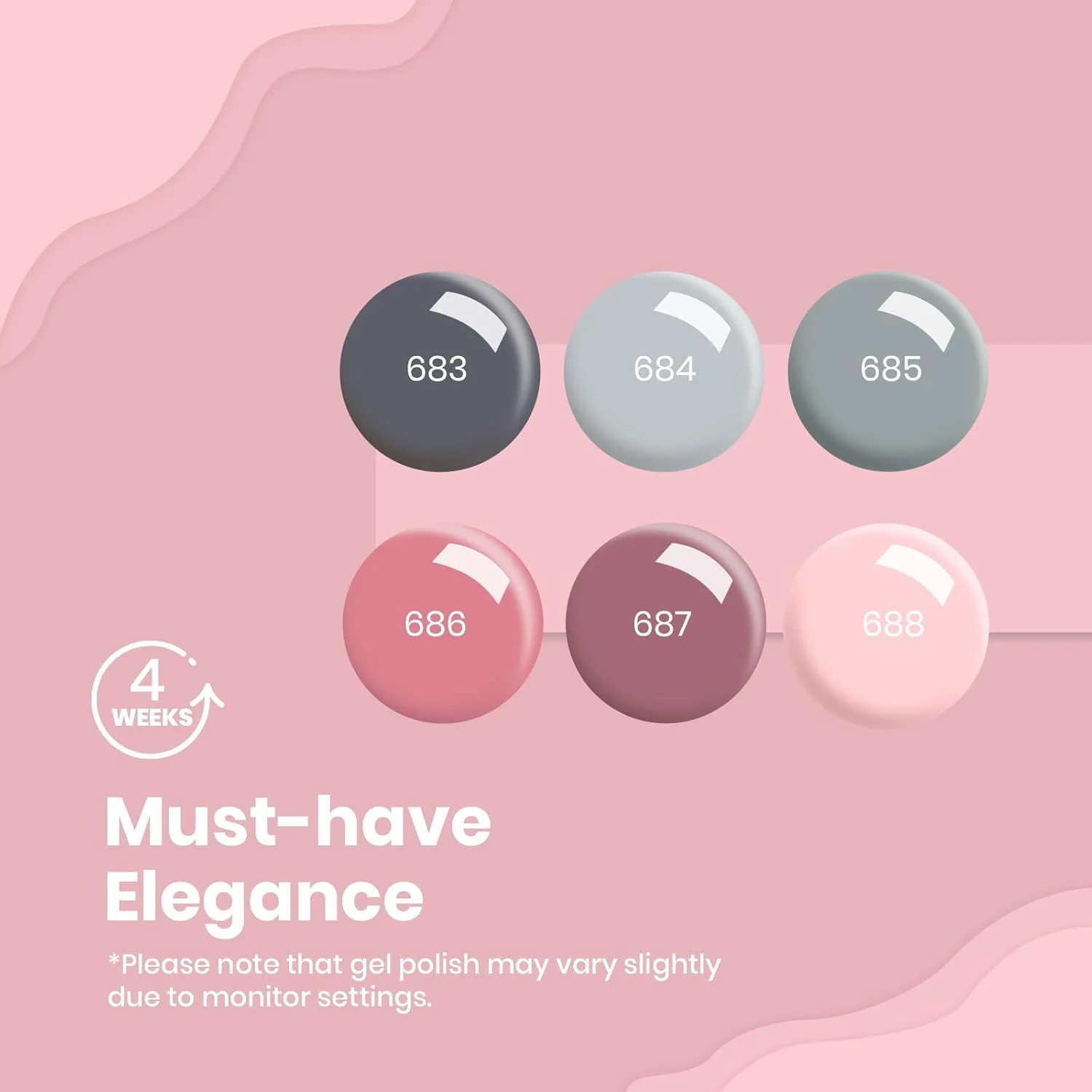 ست لاک ژل نوود و طوسی Beetles با دستگاه LED 48 وات (صورتی) ست لاک ژل نوود و طوسی Beetles با دستگاه LED 48 وات (صورتی)