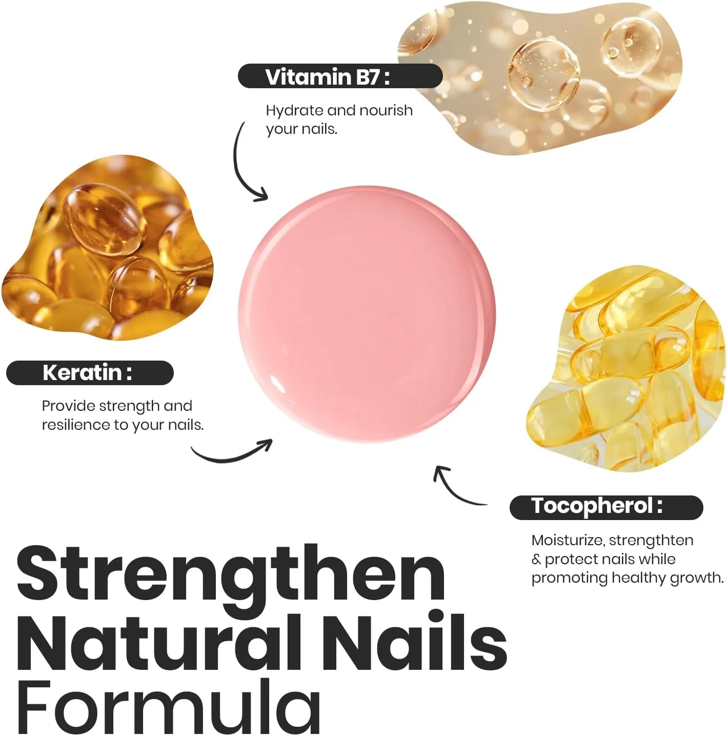 لاک ناخن ژلی بیتلز - مجموعه 6 رنگ پاستلی صورتی آبی زرد بنفش، خشک شدن سریع، مناسب طراحی ناخن در خانه و سالن، هدیه برای بانوان