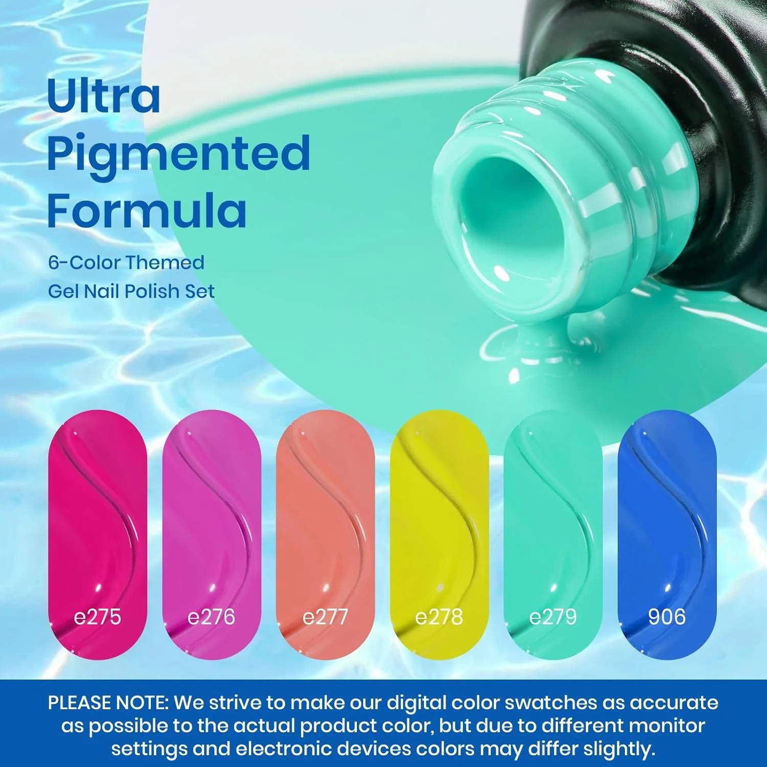 مجموعه لاک ژل ناخن بیتلز، 6 رنگ رنگین کمانی روشن، نارنجی، آبی، صورتی، سبز، نئون، مناسب طراحی ناخن، قابل استفاده با دستگاه UV، مناسب هدیه روز ولنتاین برای خانم ها، مهمانی کنار استخر و تعطیلات مجموعه لاک ژل ناخن بیتلز، 6 رنگ رنگین کمانی روشن، نارنجی، آبی، صورتی، سبز، نئون، مناسب طراحی ناخن، قابل استفاده با دستگاه UV، مناسب هدیه روز ولنتاین برای خانم ها، مهمانی کنار استخر و تعطیلات