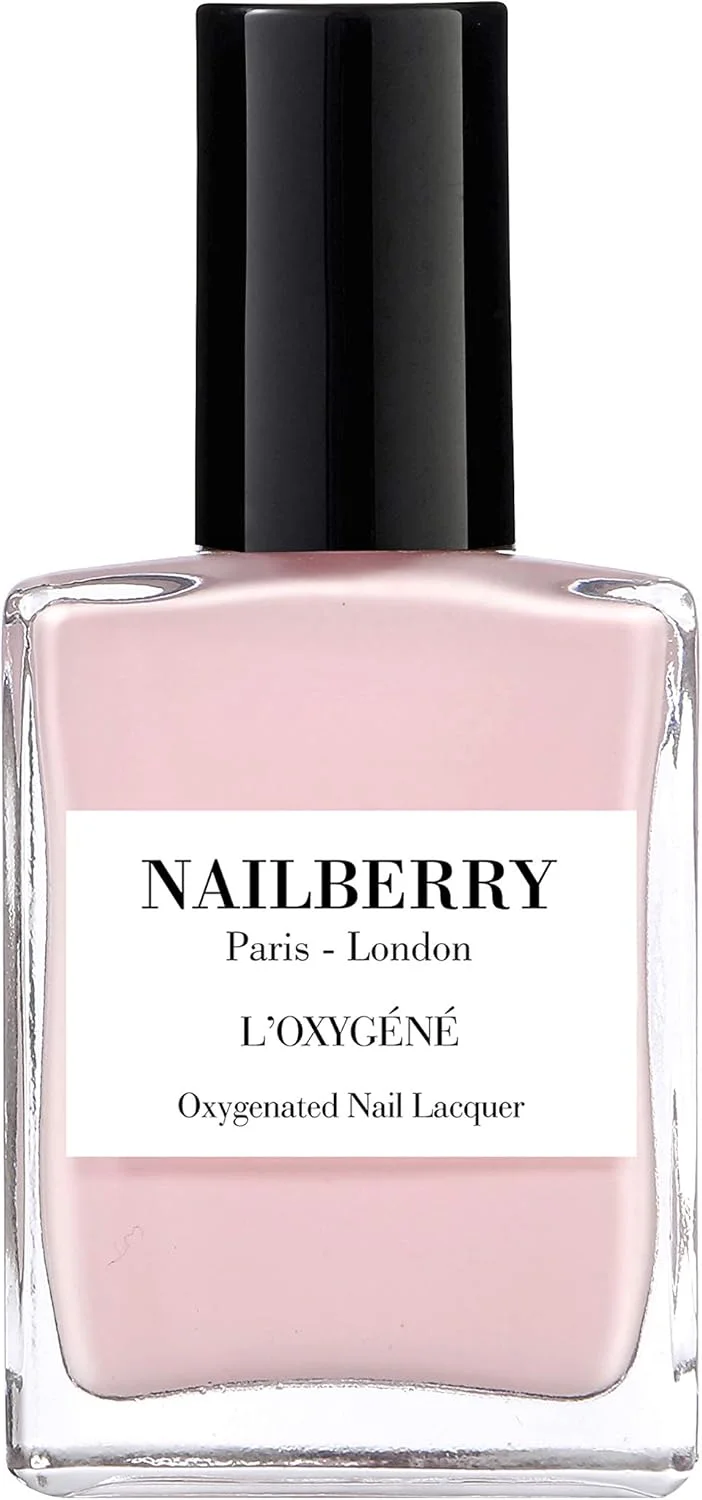 لاک ناخن اکسیژنه نیل‌بری | رنگ شکوفه رز، 15 میلی‌لیتر | لاک برای مانیکور سالم‌تر و رنگ ماندگار | فاقد 12 ماده مضر، وگان، حلال، بدون تست حیوانی و گلوتن