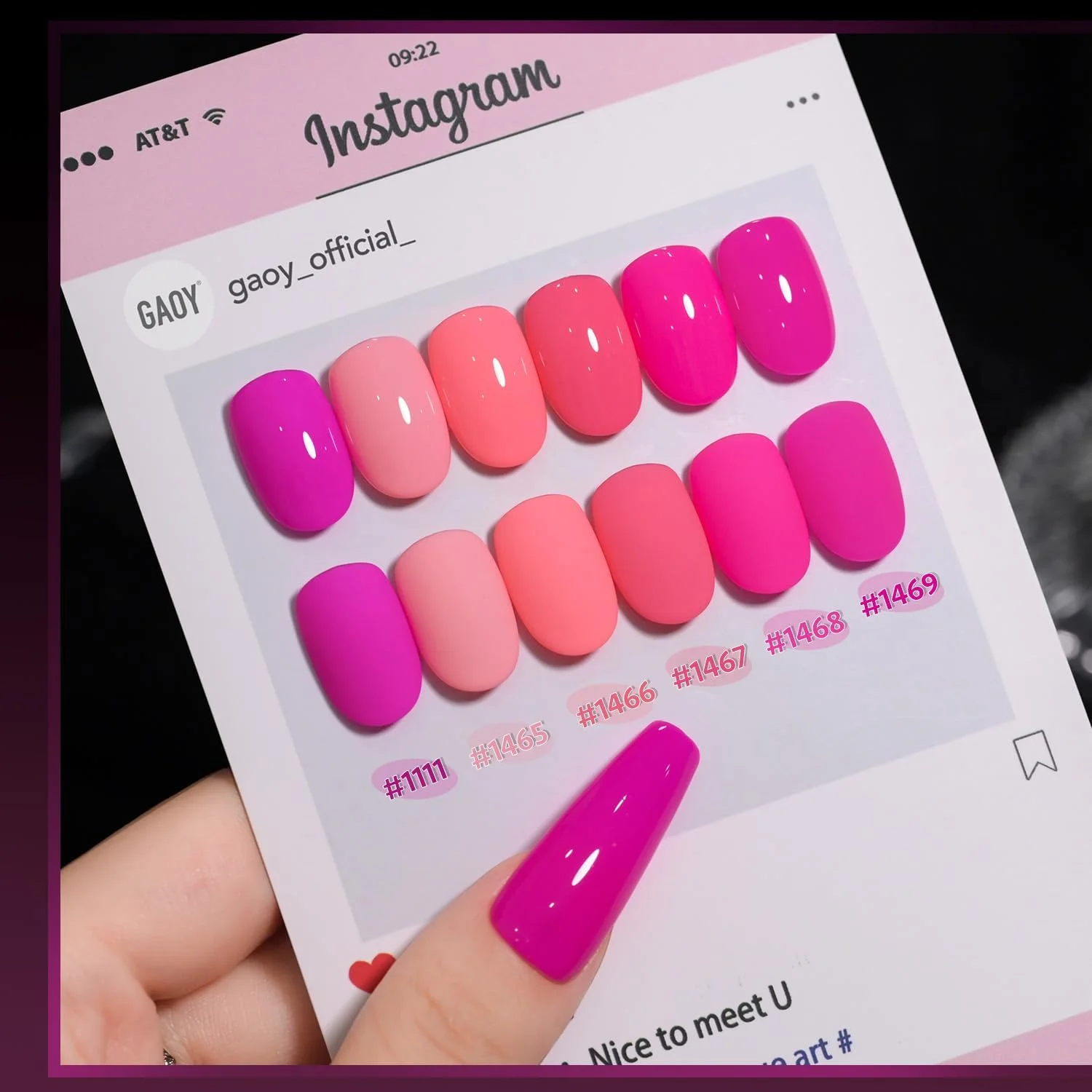 لاک ژل نئون گل صد تومانی GAOY برای مانیکور ژلی و طراحی ناخن در خانه - صورتی ملایم لاک ژل نئون گل صد تومانی GAOY برای مانیکور ژلی و طراحی ناخن در خانه - صورتی ملایم