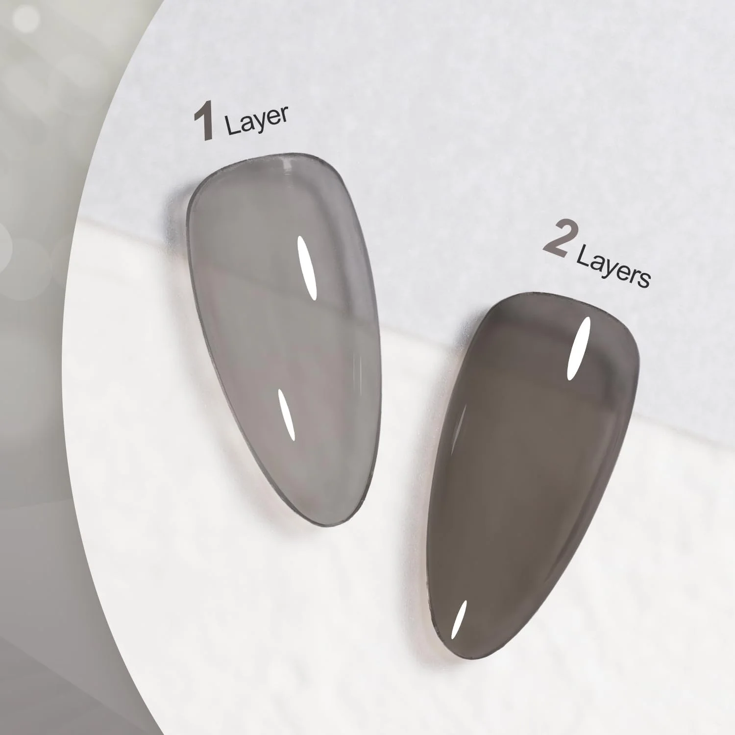 لاک ژل ناخن مشکی ژله ای GAOY، 16 میلی لیتر، لاک ژل خیساندنی شفاف و خنثی، خشک شدن با نور UV برای طراحی ناخن، 1724 شیشه دودی لاک ژل ناخن مشکی ژله ای GAOY، 16 میلی لیتر، لاک ژل خیساندنی شفاف و خنثی، خشک شدن با نور UV برای طراحی ناخن، 1724 شیشه دودی