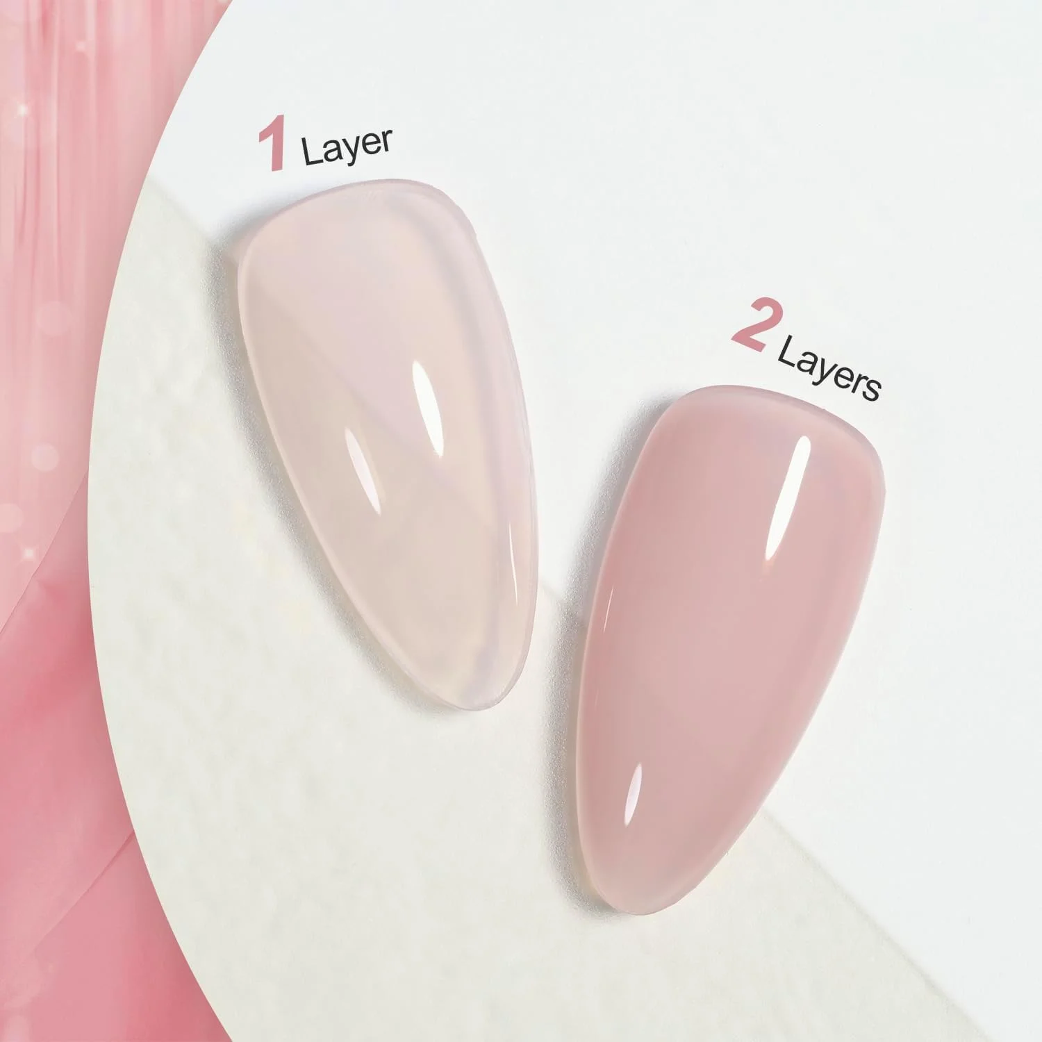 لاک ژل ناخن ژله ای GAOY، 16 میلی لیتر، صورتی گل رز شفاف، لاک ژل خیساندنی نیمه شفاف، قابل خشک شدن با نور UV برای طراحی ناخن DIY، رنگ 1624 لاک ژل ناخن ژله ای GAOY، 16 میلی لیتر، صورتی گل رز شفاف، لاک ژل خیساندنی نیمه شفاف، قابل خشک شدن با نور UV برای طراحی ناخن DIY، رنگ 1624